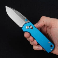 Magnum Rockstub Blue Elox Folding Knife 10 Magnum Rockstub Blue Elox Folding Knife -Victorinox Sales 01SC711.1 30218.1693830650