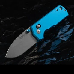 Magnum Rockstub Blue Elox Folding Knife 13 Magnum Rockstub Blue Elox Folding Knife -Victorinox Sales 01SC711.4 69942.1693830650