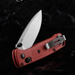 Benchmade 533-04 Mini Bugout Mesa Red Folding Knife -Victorinox Sales BM533 04.2 64950.1690903583