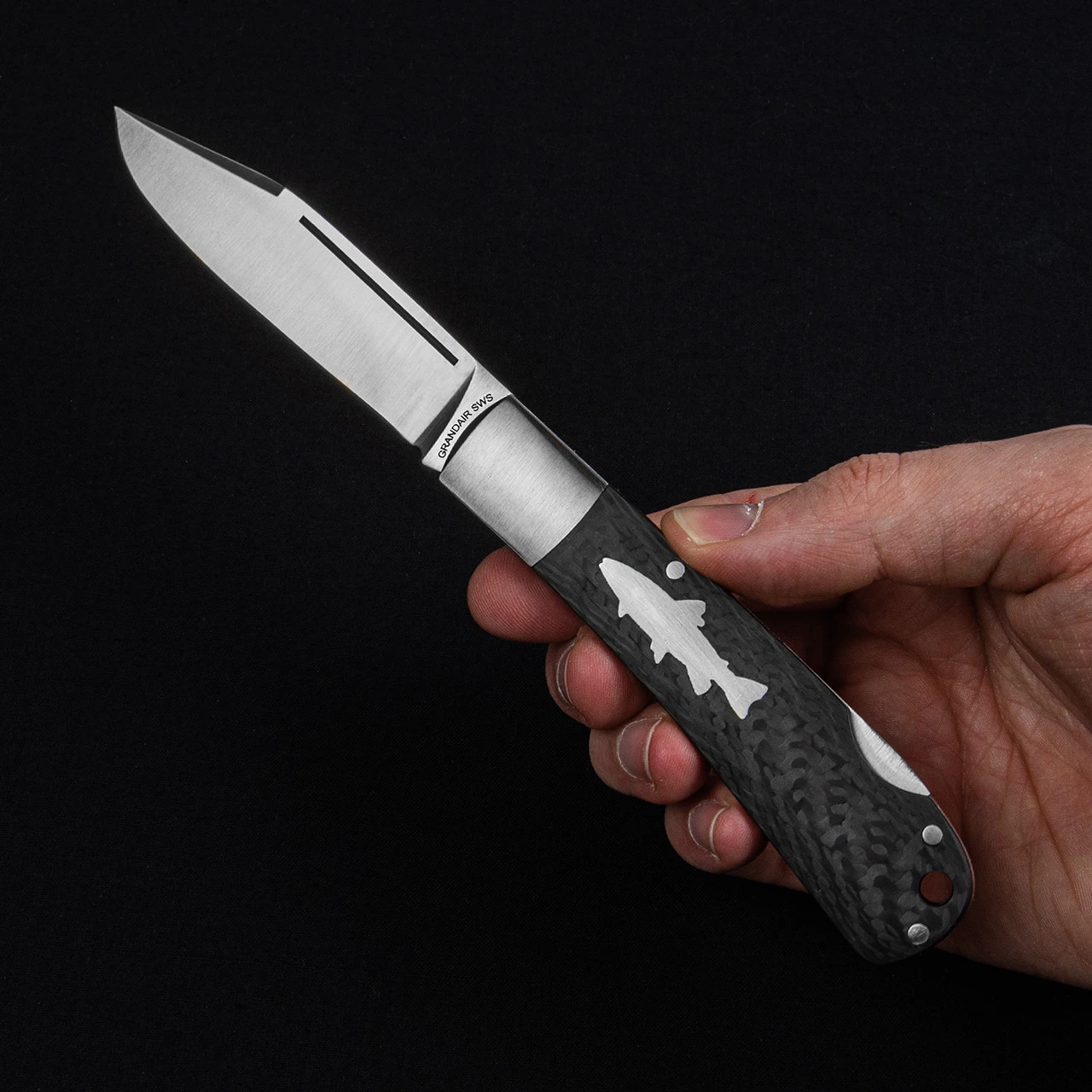 HPA SWS Carbon Fibre Folding Knife 3 HPA SWS Carbon Fibre Folding Knife