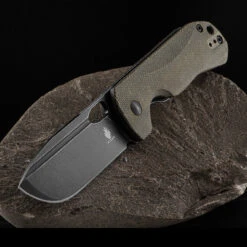 Kizer Bugai Micarta Black Folding Knife -Victorinox Sales KIV3627A1.3 47302.1686756185.1280.1280 33667.1686756249