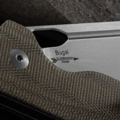 Kizer Bugai Micarta Folding Knife 11 Kizer Bugai Micarta Folding Knife -Victorinox Sales KIV3627C1.1 57333.1686757349