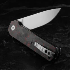 QSP Lark Carbon Fibre Folding Knife -Victorinox Sales QS 144 D.2 14376.1687258481.1280.1280 28548.1687258557