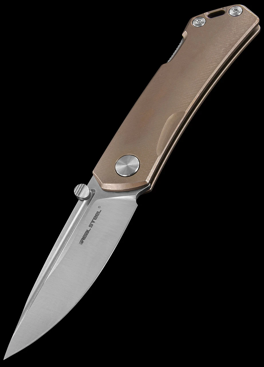 Real Steel Luna Maius Titanium Folding Knife 10 Real Steel Luna Maius Titanium Folding Knife - Image 8