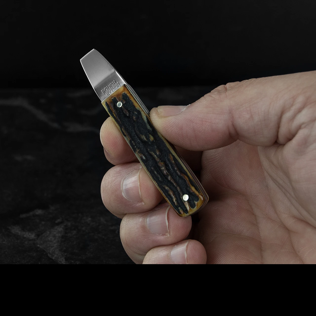 Rough Rider Cinnamon Stag Knife Pick 3 Rough Rider Cinnamon Stag Knife Pick