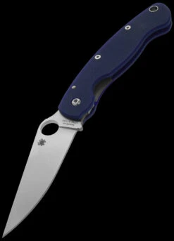Spyderco Mili Model CPM S110V Folding Knife -Victorinox Sales SC36GPDBL 35811.1695656522.1280.1280 60455.1695724104