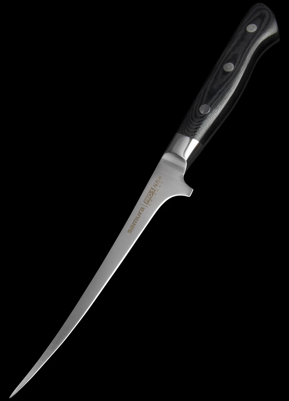 Samura Pro-S Fillet Small Kitchen Knife 5 Samura Pro-S Fillet Small Kitchen Knife - Image 3
